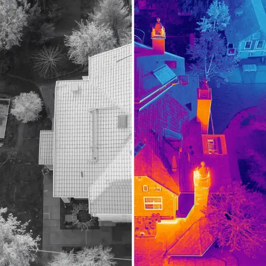 Comparaison thermique toiture